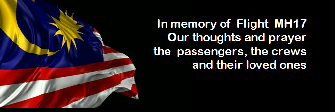 In memory of flight MH17